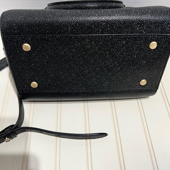 TED BAKER JANNE PEBBLED LEATHER TOTE purse crossbody - Picture 5 of 8